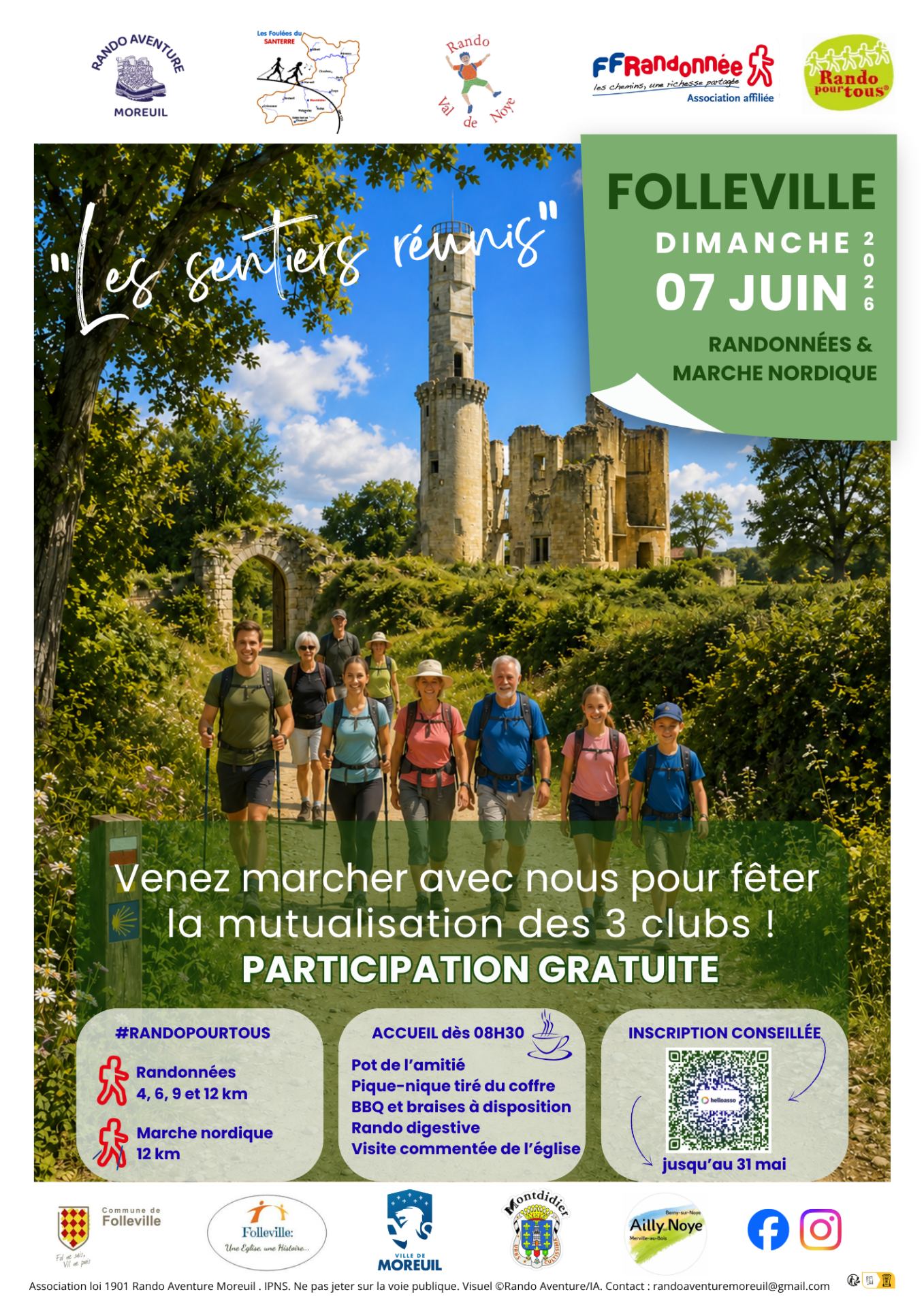 Rando inter-clubs les sentiers réunis